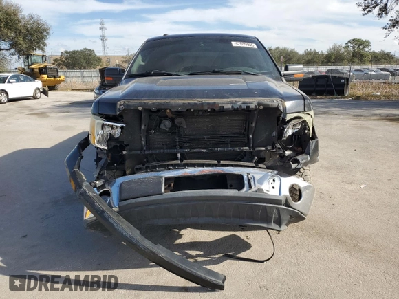 2010 Ford F-150 XL with VIN 1FTFW1CV6AFD01991, listed as a Copart auction lot 42699005 with 151,049 mi miles and Salvage Title. Bid and sale history available at DreamBid. Image 5.