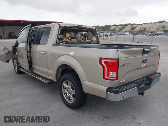 2017 Ford F-150 XL with VIN 1FTEW1CP0HKC70980, listed as a IAAI auction lot 39181898 with 1 mi miles. Bid and sale history available at carsss.com. Image 3.