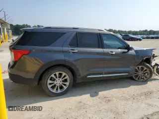 2020 Ford Explorer Limited with VIN 1FMSK8FH0LGB83132, listed as a Copart auction lot 60361585 with 78,479 mi miles and Salvage title. Bid and sale history available at DreamBid. Image 3.