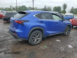 2016 Lexus NX 200t with VIN JTJYARBZ7G2024520, listed as a Copart auction lot 56489115 with Not provided miles and Salvage title. Bid and sale history available at DreamBid. Image 3.
