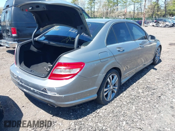 2010 Mercedes-Benz C 300 Sport with VIN WDDGF8BB6AF464358, listed as a IAAI auction lot 42142304 with Not Provided miles and . Bid and sale history available at carsss.com. Image 4.