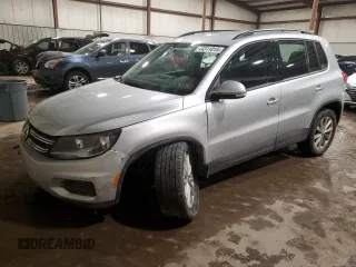 2018 Volkswagen Tiguan with VIN WVGBV7AX0JK002430, listed as a Copart auction lot 44311015 with 51,564 mi miles and Salvage Title. Bid and sale history available at DreamBid. Image 1.