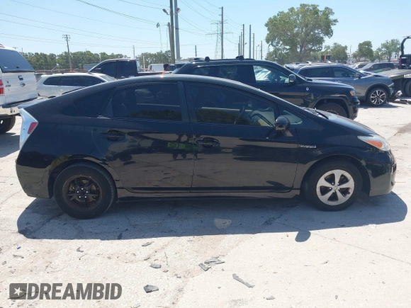 2012 Toyota Prius One with VIN JTDKN3DU8C0333155, listed as a IAAI auction lot 42062427 with 190,320 mi miles. Bid and sale history available at carsss.com. Image 13.