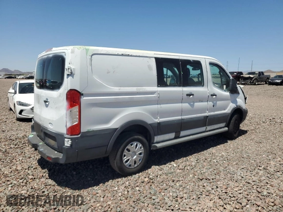 2016 Ford Transit Cargo with VIN 1FTYR1ZMXGKA59298, listed as a Copart auction lot 49418815 with 116,982 mi miles and Salvage Title. Bid and sale history available at carsss.com. Image 3.