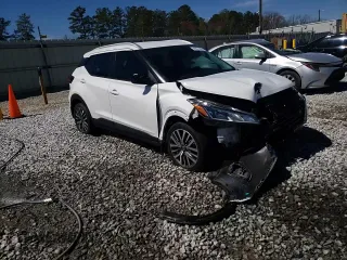 2021 Nissan Kicks SV with VIN 3N1CP5CV6ML493871, listed as a Copart auction lot 49671955 with 58,077 mi miles and Salvage Title. Bid and sale history available at carsss.com. Image 13.