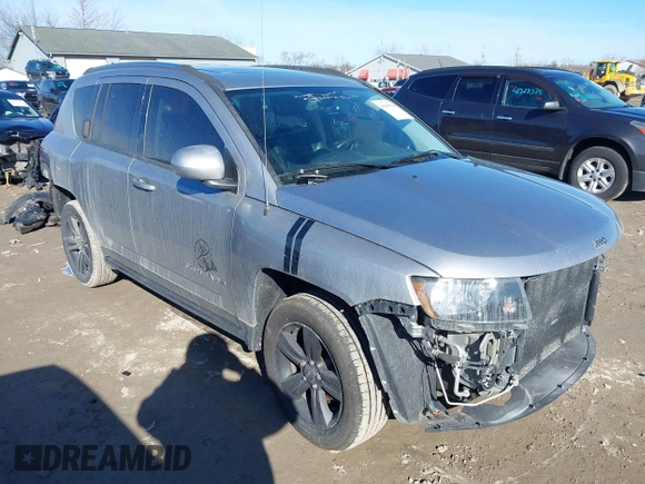 2017 Jeep Compass High Altitude z VIN 1C4NJCEB5HD166016, wystawiony jako IAAI lot #41843930 z przebiegiem 146 161 mil mil oraz . Historia ofert i sprzedaży dostępna na DreamBid. Obrazek 1.
