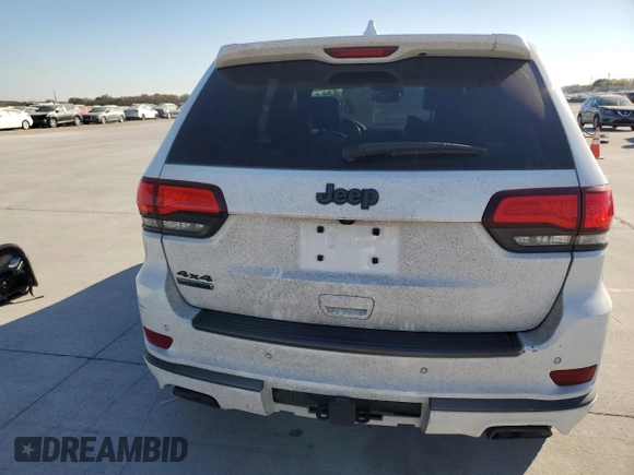 2018 Jeep Grand Cherokee High Altitude with VIN 1C4RJFCM1JC390077, listed as a Copart auction lot 82932604 with 124,561 mi miles and Clean Title. Bid and sale history available at carsss.com. Image 6.