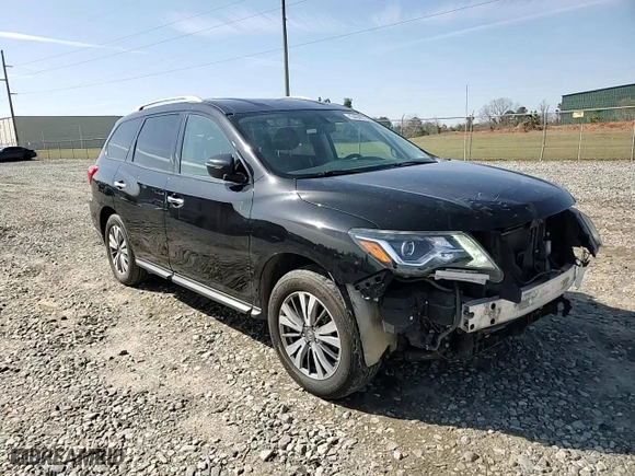 2020 Nissan Pathfinder SV with VIN 5N1DR2BM1LC589562, listed as a Copart auction lot 45484875 with 122,154 mi miles and Salvage Title. Bid and sale history available at carsss.com. Image 12.