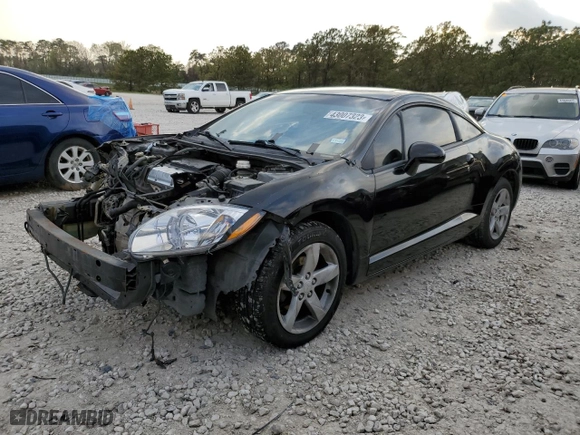 2006 Mitsubishi Eclipse GS with VIN 4A3AK24FX6E023027, listed as a Copart auction lot 51811414 with 159,113 mi miles and Salvage Title. Bid and sale history available at carsss.com. Image 1.
