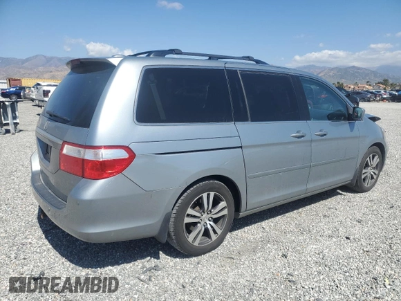 2007 Honda Odyssey Touring z VIN 5FNRL38857B041567, wystawiony jako Copart lot #49644435 z przebiegiem 219 052 mil mil oraz Szkoda całkowita • Salvage title. Historia ofert i sprzedaży dostępna na DreamBid. Obrazek 3.