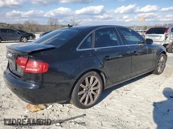2010 Audi A4 2.0T Premium Plus with VIN WAUEFAFL8AN040405, listed as a Copart auction lot 41536495 with 0 mi miles and Salvage Title. Bid and sale history available at carsss.com. Image 3.