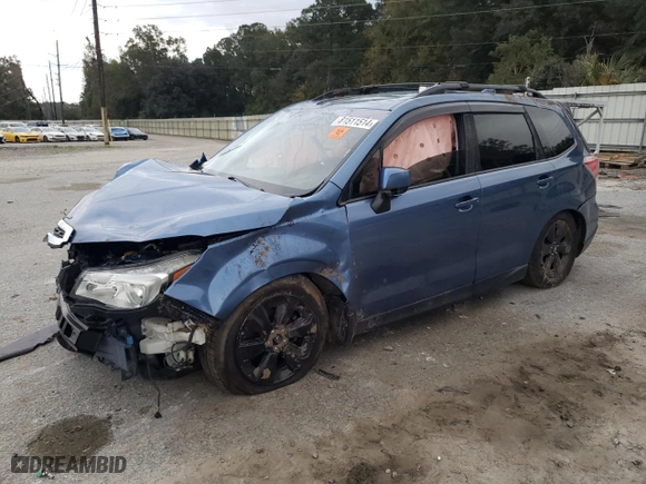 2017 Subaru Forester Premium with VIN JF2SJAGC3HH566812, listed as a Copart auction lot 81511514 with 0 mi miles and Salvage Title. Bid and sale history available at carsss.com. Image 1.