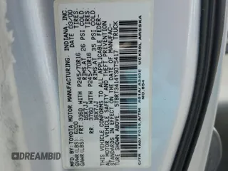 2000 Toyota Tundra SR5 with VIN 5TBRT3414YS075417, listed as a Copart auction lot 53175055 with 172,157 mi miles and Salvage Title. Bid and sale history available at DreamBid. Image 15.