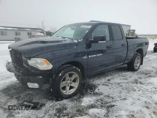 2012 Ram 1500 Sport with VIN 1C6RD7HTXCS288421, listed as a Copart auction lot 46133195 with 147,697 mi miles and Salvage title. Bid and sale history available at DreamBid. Image 1.