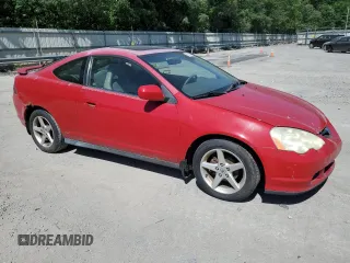 2004 Acura RSX with VIN JH4DC548X4S000747, listed as a Copart auction lot 61568734 with 202,478 mi miles and Clean Title. Bid and sale history available at carsss.com. Image 4.