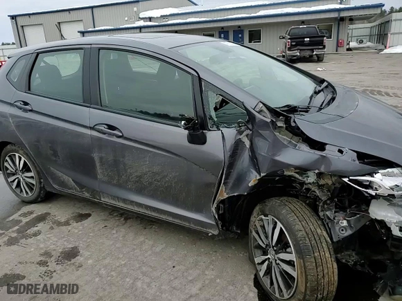 2017 Honda Fit EX with VIN 3HGGK5H73HM706705, listed as a Copart auction lot 47736275 with 0 mi miles and Salvage Title. Bid and sale history available at carsss.com. Image 10.
