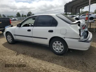 2000 Honda Civic LX with VIN 2HGEJ6677YH546801, listed as a Copart auction lot 55528945 with 224,812 mi miles and Salvage Title. Bid and sale history available at DreamBid. Image 2.