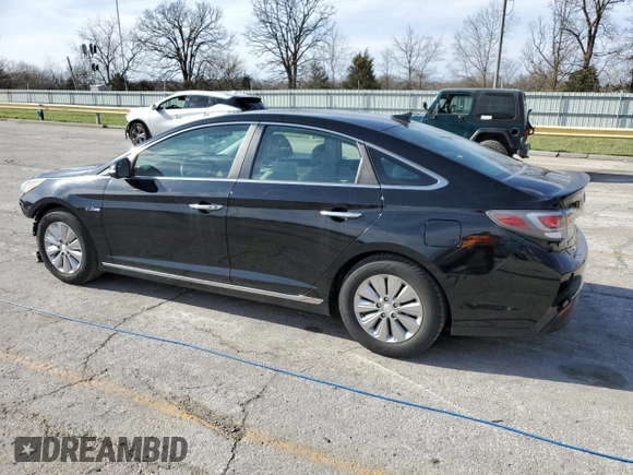 2016 Hyundai Sonata Hybrid SE with VIN KMHE24L10GA038842, listed as a Copart auction lot 48898305 with 85,432 mi miles and Salvage Title. Bid and sale history available at carsss.com. Image 2.