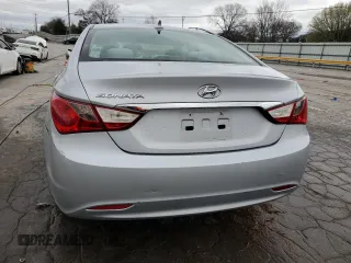 2011 Hyundai Sonata GLS with VIN 5NPEB4AC0BH127532, listed as a Copart auction lot 50073425 with 101,872 mi miles and Salvage Title. Bid and sale history available at carsss.com. Image 6.