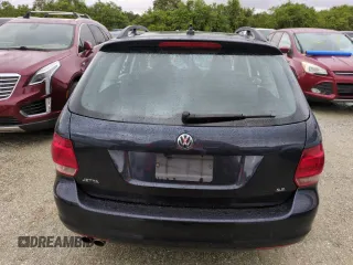 2009 Volkswagen Jetta SportWagen SE with VIN 3VWTM71KX9M281984, listed as a Copart auction lot 75004134 with 0 mi miles and Non Repairable. Bid and sale history available at carsss.com. Image 6.