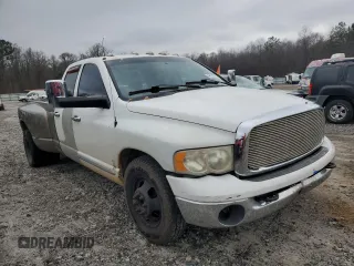 2004 Dodge Ram 3500 ST with VIN 3D7MA48C34G161955, listed as a Copart auction lot 46101375 with 362,119 mi miles and Salvage Title. Bid and sale history available at carsss.com. Image 4.