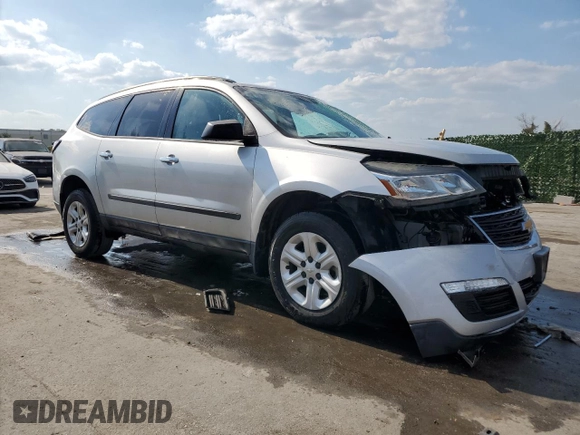2016 Chevrolet Traverse LS with VIN 1GNKRFED5GJ276943, listed as a Copart auction lot 52102134 with Not Provided miles and Salvage Title. Bid and sale history available at carsss.com. Image 4.