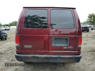 2008 Ford Econoline Passenger XL with VIN 1FMNE11W28DB28420, listed as a Copart auction lot 69724594 with 481,294 mi miles and Salvage Title. Bid and sale history available at DreamBid. Image 6.