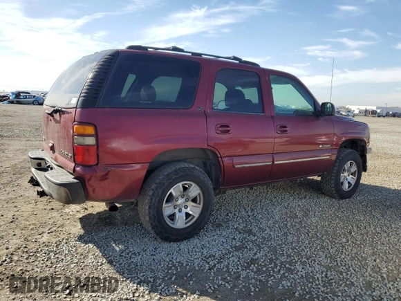2002 Chevrolet Tahoe Z71 with VIN 1GNEK13T82R319518, listed as a Copart auction lot 43399635 with 249,488 mi miles and Salvage Title. Bid and sale history available at carsss.com. Image 3.