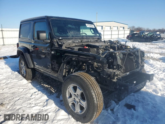 2020 Jeep Wrangler Sport S z VIN 1C4GJXAG9LW203261, wystawiony jako Copart lot #41534935 z przebiegiem 81 058 mil mil oraz Szkoda całkowita • Salvage title. Historia ofert i sprzedaży dostępna na DreamBid. Obrazek 4.
