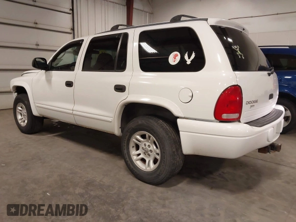 2003 Dodge Durango SLT with VIN 1D4HS48N33F629275, listed as a IAAI auction lot 41667214 with 163,391 mi miles and . Bid and sale history available at DreamBid. Image 3.