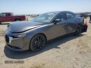2025 Mazda 3 S Select Sport with VIN JM1BPABM7S1769568, listed as a Copart auction lot 61796515 with 6,327 mi miles and Salvage title. Bid and sale history available at DreamBid. Image 1.