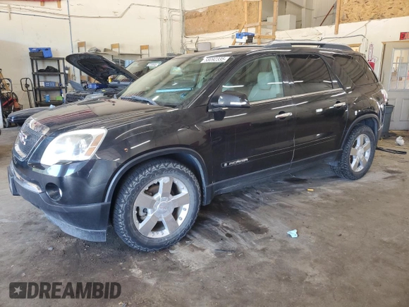 2008 GMC Acadia SLT2 with VIN 1GKEV33798J188125, listed as a Copart auction lot 58092335 with 194,329 mi miles and Clean title. Bid and sale history available at DreamBid. Image 1.