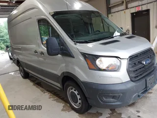 2020 Ford Transit Cargo with VIN 1FTBR1X82LKA53226, listed as a IAAI auction lot 42355465 with 49,579 mi miles and . Bid and sale history available at DreamBid. Image 1.