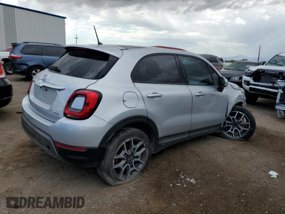 2021 FIAT 500X Trekking with VIN ZFBNF3B19MP944178, listed as a Copart auction lot 67234424 with 37,033 mi miles and Salvage title. Bid and sale history available at DreamBid. Image 3.
