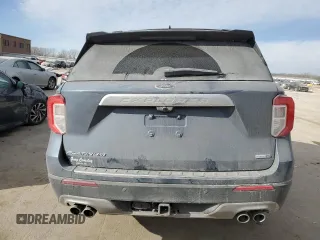 2020 Ford Explorer Platinum with VIN 1FM5K8HC0LGB52526, listed as a Copart auction lot 41888935 with 92,386 mi miles and Salvage Title. Bid and sale history available at carsss.com. Image 6.