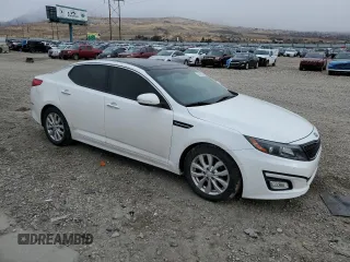 2015 Kia Optima EX with VIN 5XXGN4A78FG496319, listed as a Copart auction lot 44060095 with 101,584 mi miles and Salvage Title. Bid and sale history available at DreamBid. Image 4.