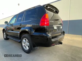 2007 Lexus GX with VIN JTJBT20X370130645, listed as a Copart auction lot 41531085 with 195,020 mi miles and Clean Title. Bid and sale history available at carsss.com. Image 3.