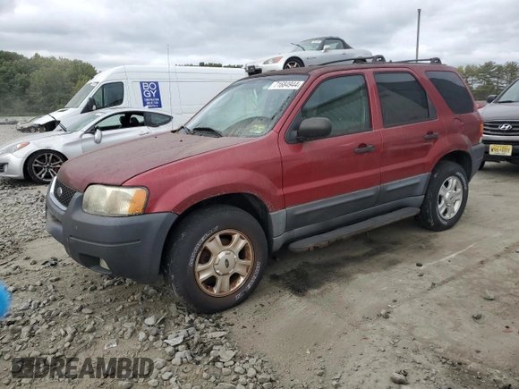 2003 Ford Escape XLT Popular with VIN 1FMYU03193KA62562, listed as a Copart auction lot 71684944 with 74,517 mi miles and Clean Title. Bid and sale history available at carsss.com. Image 1.