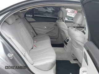 2015 Mercedes-Benz S-Class S 550 with VIN WDDUG8CB6FA185219, listed as a IAAI auction lot 42032135 with 104,346 mi miles. Bid and sale history available at carsss.com. Image 8.