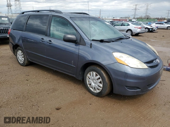 2009 Toyota Sienna CE with VIN 5TDZK23C39S264472, listed as a Copart auction lot 54132045 with 175,168 mi miles and Clean Title. Bid and sale history available at carsss.com. Image 4.
