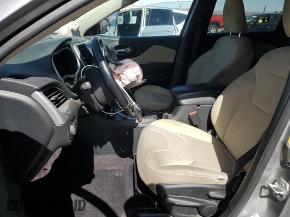 2016 Jeep Cherokee Latitude with VIN 1C4PJMCS9GW215870, listed as a Copart auction lot 57992675 with 212,594 mi miles and Salvage title. Bid and sale history available at DreamBid. Image 7.