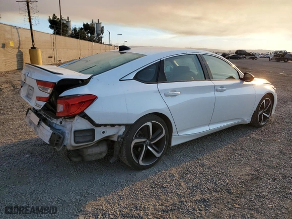 2022 Honda Accord Sedan Sport SE with VIN 1HGCV1F42NA026794, listed as a Copart auction lot 42351975 with 38,944 mi miles and Salvage Title. Bid and sale history available at carsss.com. Image 3.