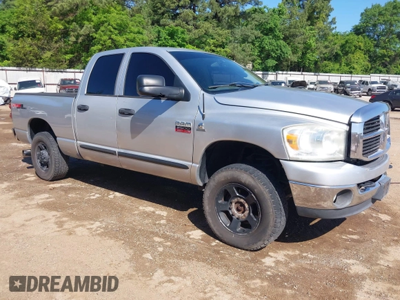 2007 Dodge 2500 SLT with VIN 1D7KS28A07J618148, listed as a IAAI auction lot 42011851 with 135,549 mi miles and . Bid and sale history available at DreamBid. Image 1.