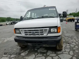 2006 Ford Econoline Cargo with VIN 1FTSS34L66DA48211, listed as a Copart auction lot 55749725 with 248,554 mi miles and Salvage title. Bid and sale history available at DreamBid. Image 14.