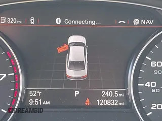 2017 Audi A8 L with VIN WAU44AFD0HN012571, listed as a IAAI auction lot 41717676 with 120,832 mi miles. Bid and sale history available at carsss.com. Image 15.