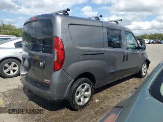 2017 Ram ProMaster City Cargo Tradesman SLT with VIN ZFBERFBB5H6E16315, listed as a Copart auction lot 70627954 with 83,759 mi miles and Salvage Title. Bid and sale history available at DreamBid. Image 3.