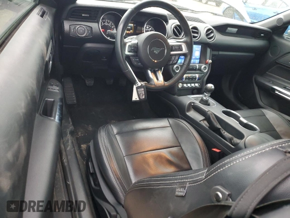 2021 Ford Mustang EcoBoost with VIN 1FA6P8TH6M5152871, listed as a Copart auction lot 51002835 with 40,677 mi miles and Salvage Title. Bid and sale history available at carsss.com. Image 8.
