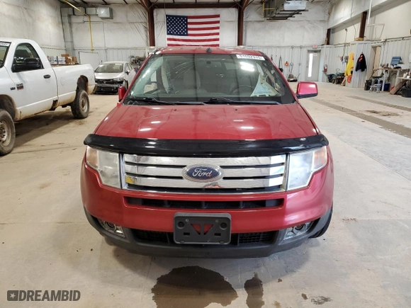 2008 Ford Edge SEL with VIN 2FMDK38C58BA26465, listed as a Copart auction lot 51002315 with 0 mi miles and Non Repairable. Bid and sale history available at carsss.com. Image 5.
