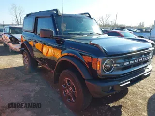 2021 Ford Bronco with VIN 1FMDE5AP1MLA69419, listed as a IAAI auction lot 40977859 with 29,733 mi miles and . Bid and sale history available at DreamBid. Image 1.