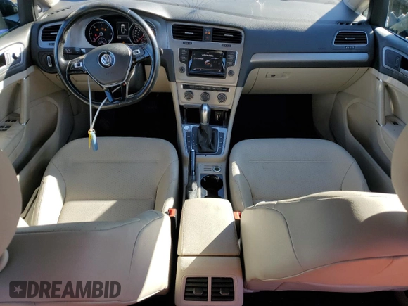 2015 Volkswagen Golf SportWagen TDI SEL with VIN 3VWCA7AU2FM515525, listed as a Copart auction lot 85730864 with 60,444 mi miles and Salvage Title. Bid and sale history available at carsss.com. Image 8.